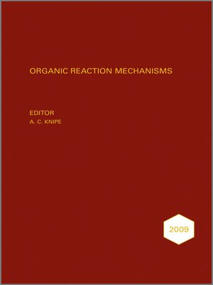 cover image of Organic Reaction Mechanisms, 2009